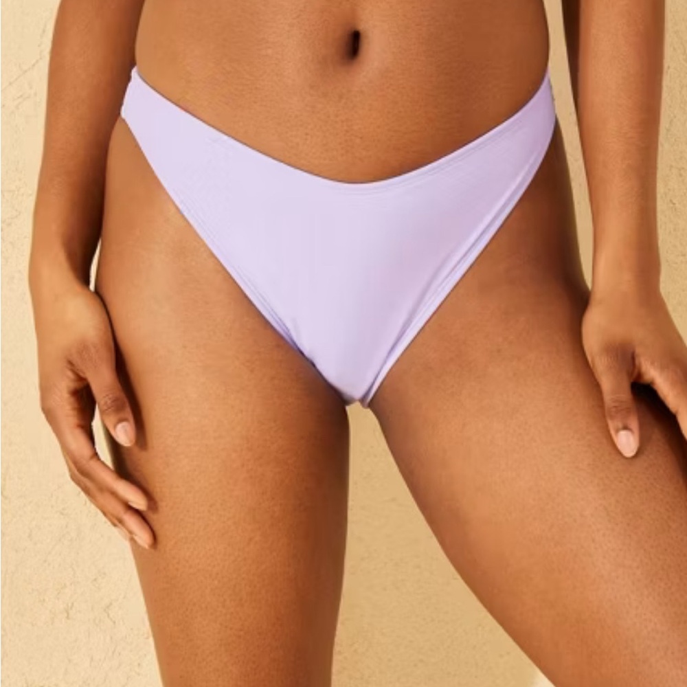 Wild Fable Purple High-Cut Bikini